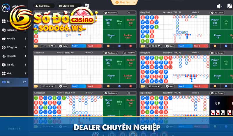 dealer chuyên nghiệp