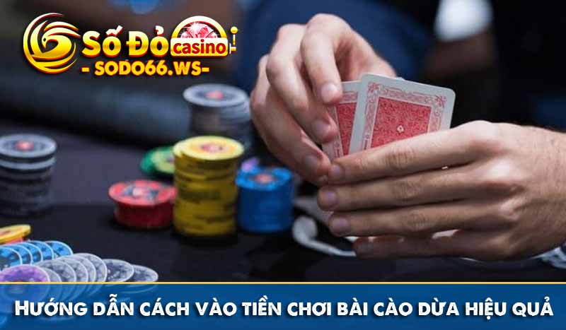 Hướng dẫn cách vào tiền chơi bài cào dừa hiệu quả
