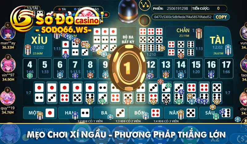 mẹo chơi xí ngầu phương pháp hay thắng lớn
